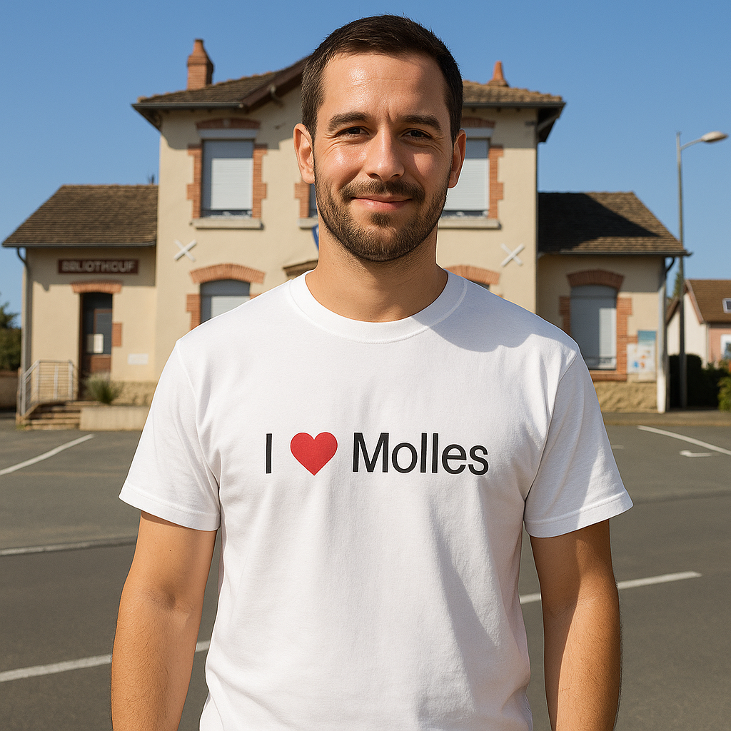 T-shirt I love molles