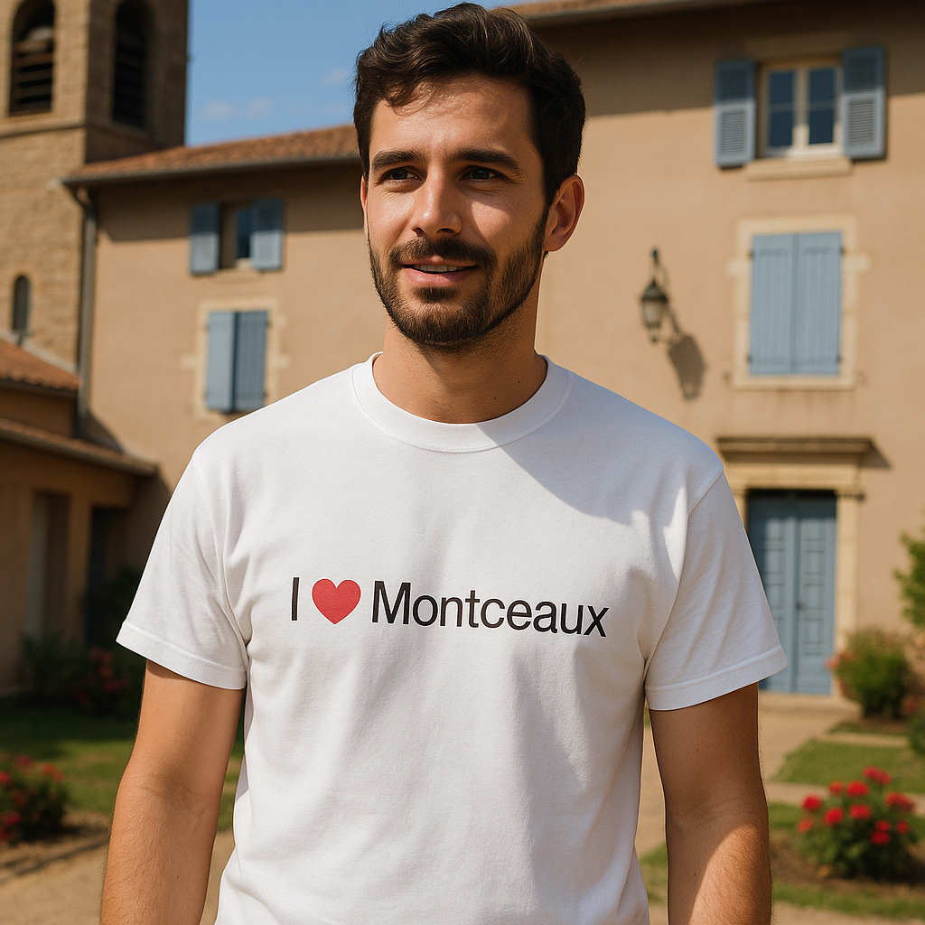 T-shirt I love montceaux