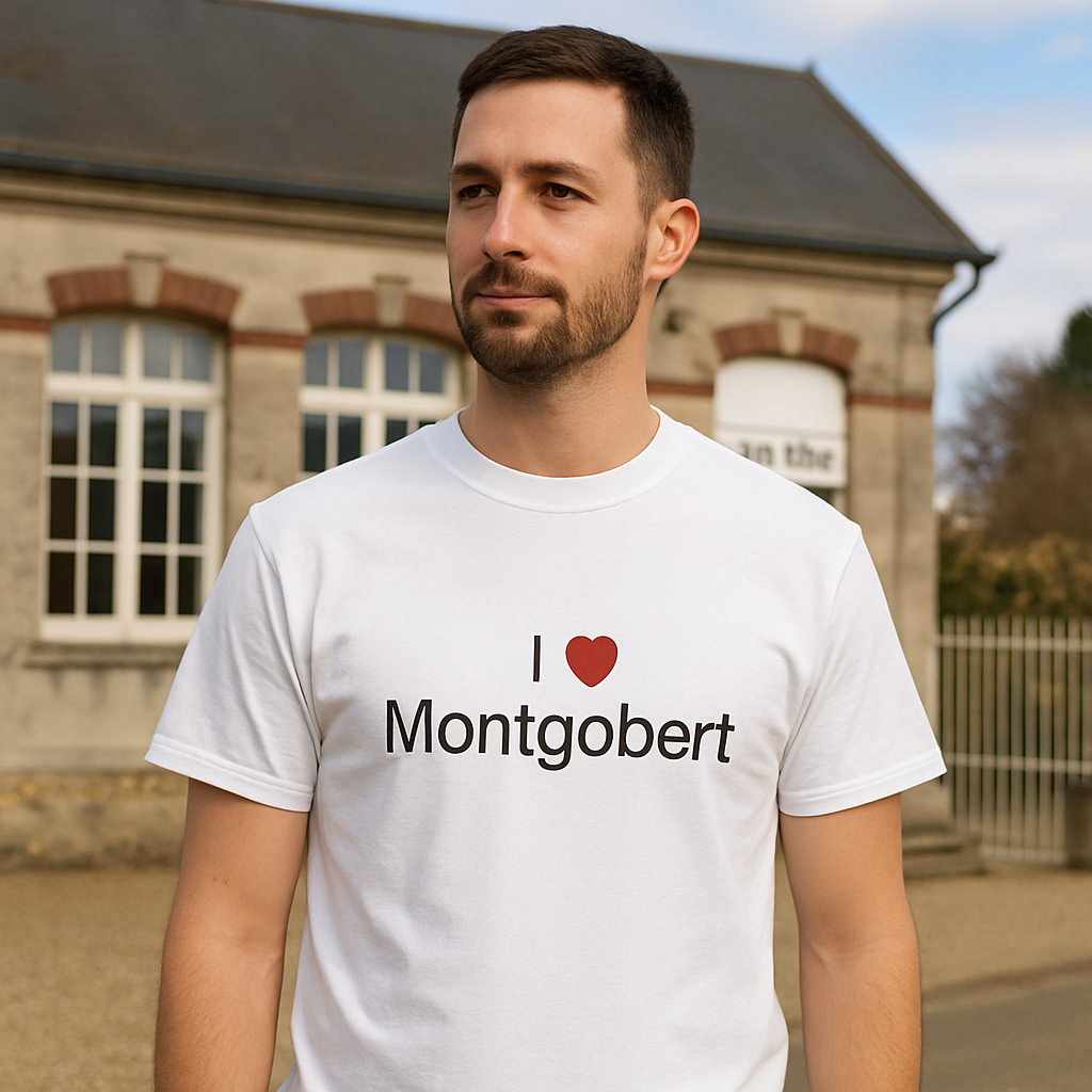T-shirt I love montgobert