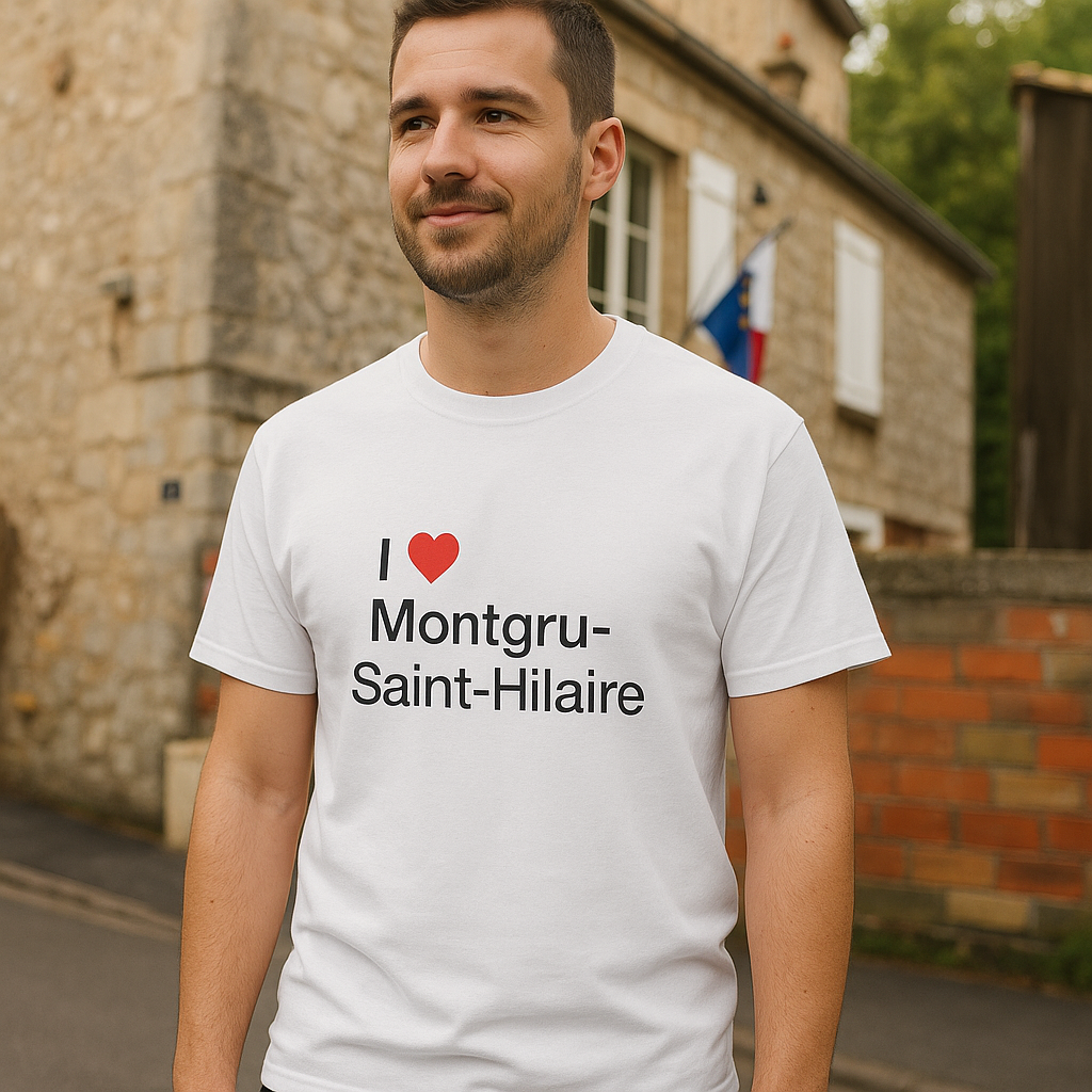 T-shirt I love montgru-saint-hilaire