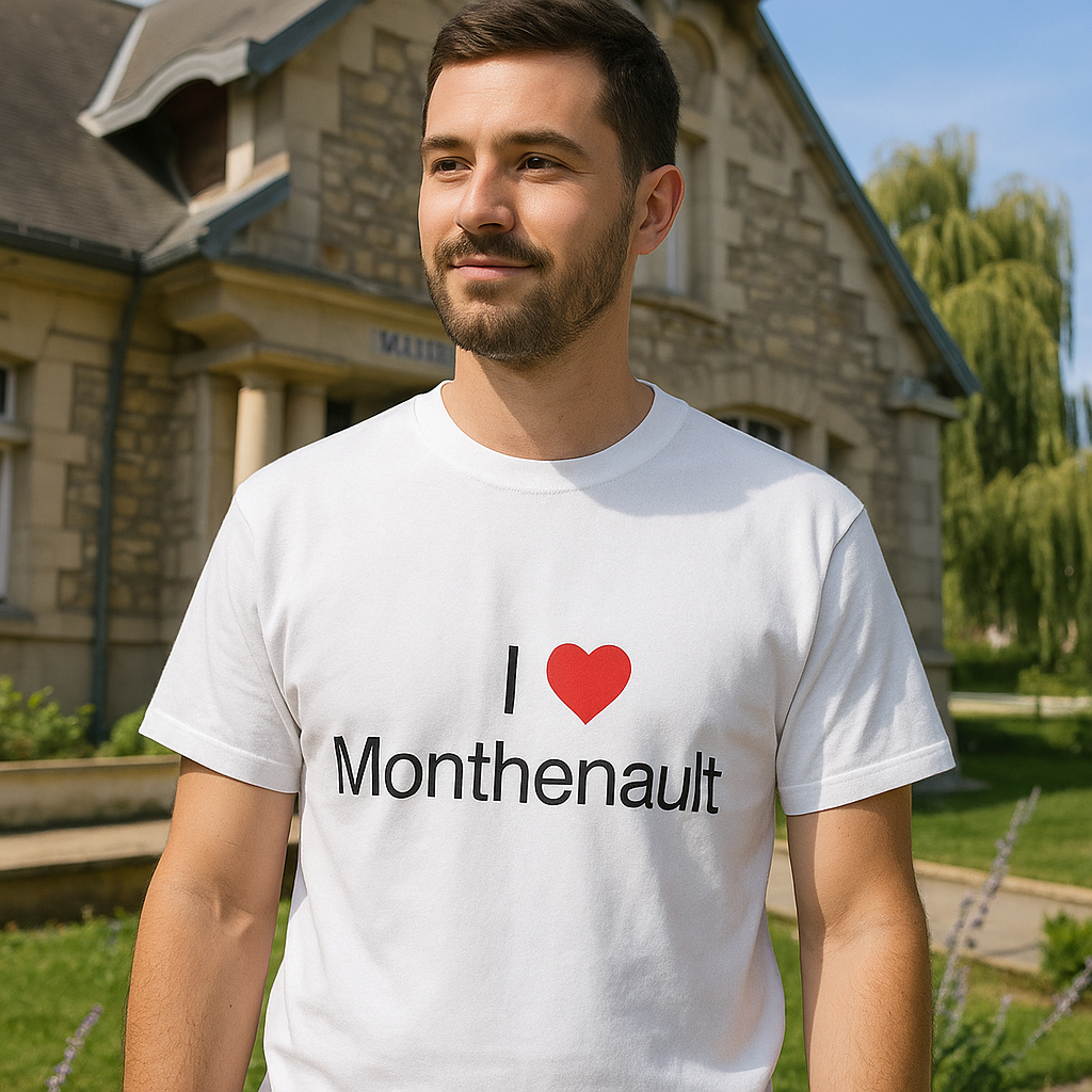T-shirt I love monthenault
