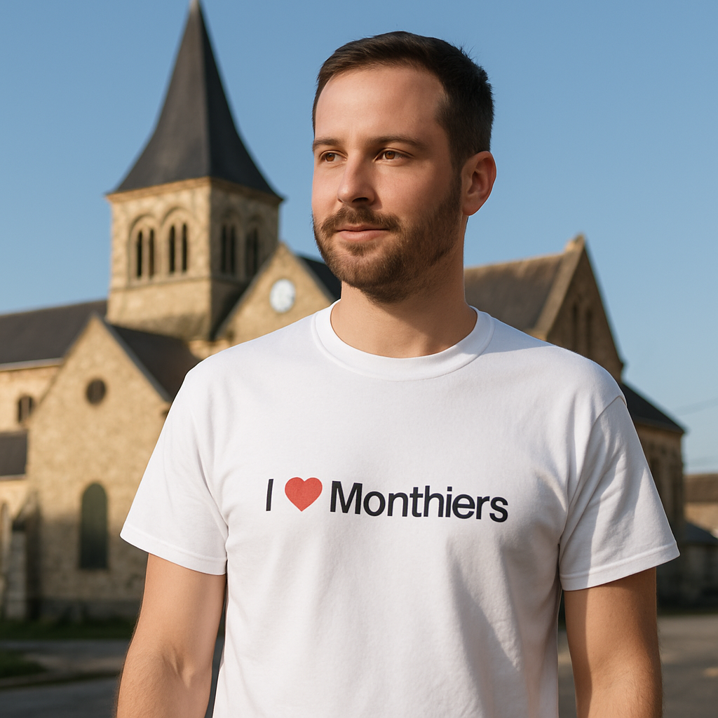 T-shirt I love monthiers