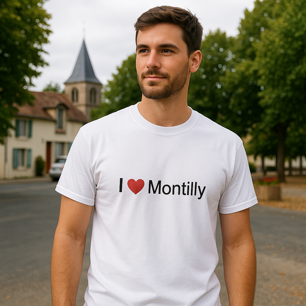 T-shirt I love montilly