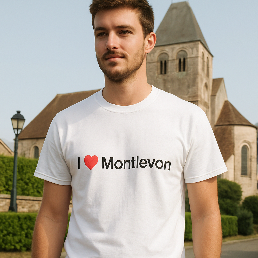 T-shirt I love montlevon