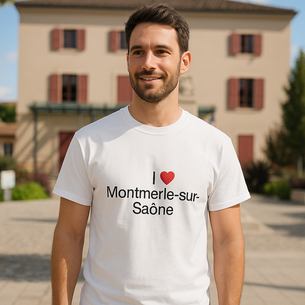 T-shirt I love montmerle-sur-saône