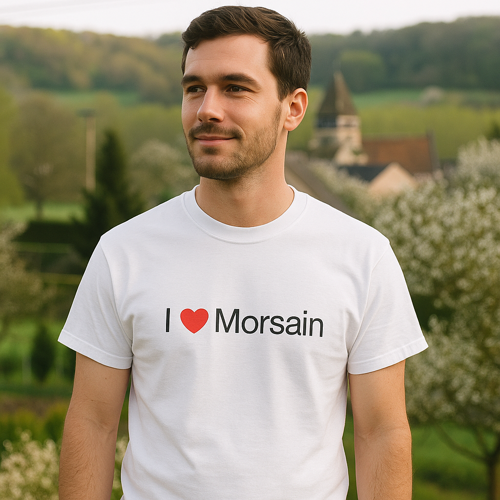 T-shirt I love morsain
