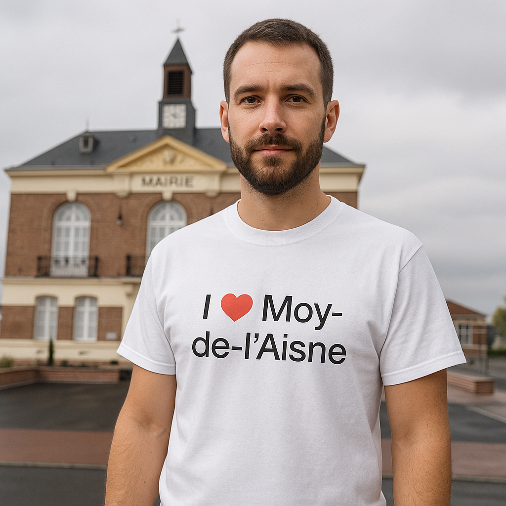 T-shirt I love moÿ-de-l'aisne