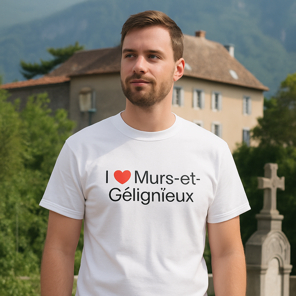 T-shirt I love murs-et-gélignieux