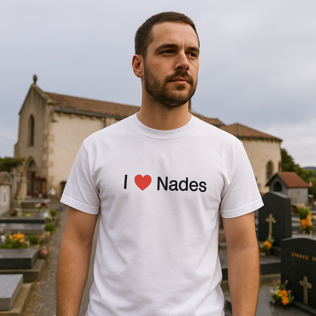 T-shirt I love nades