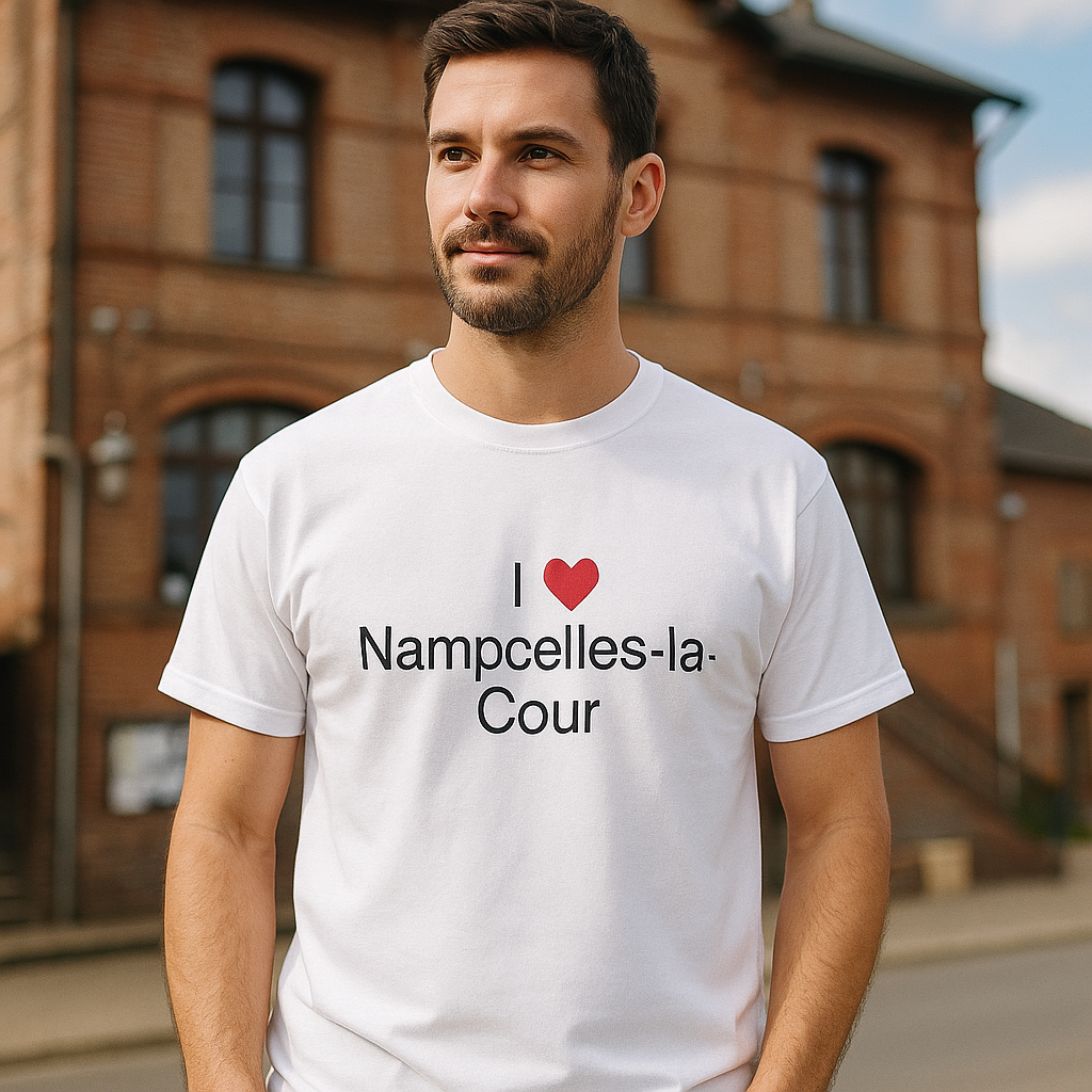 T-shirt I love nampcelles-la-cour