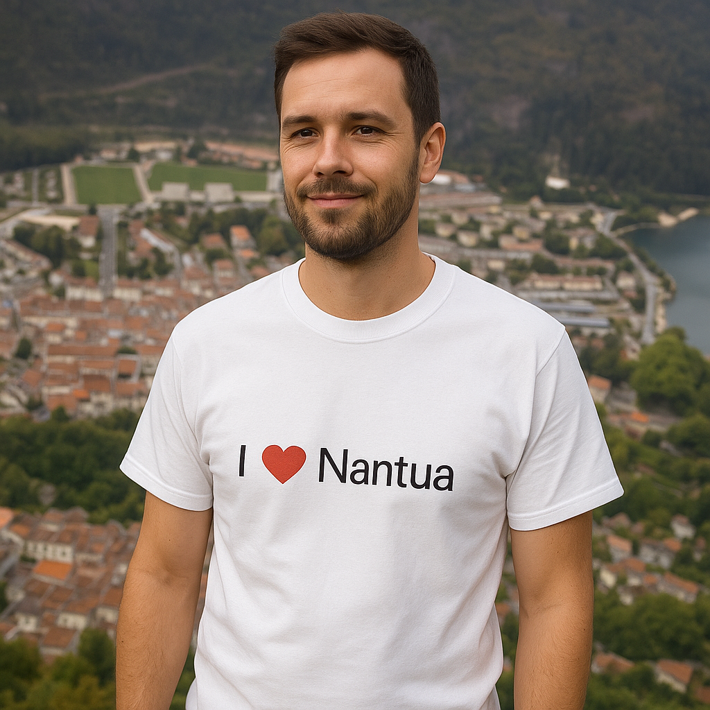 T-shirt I love nantua