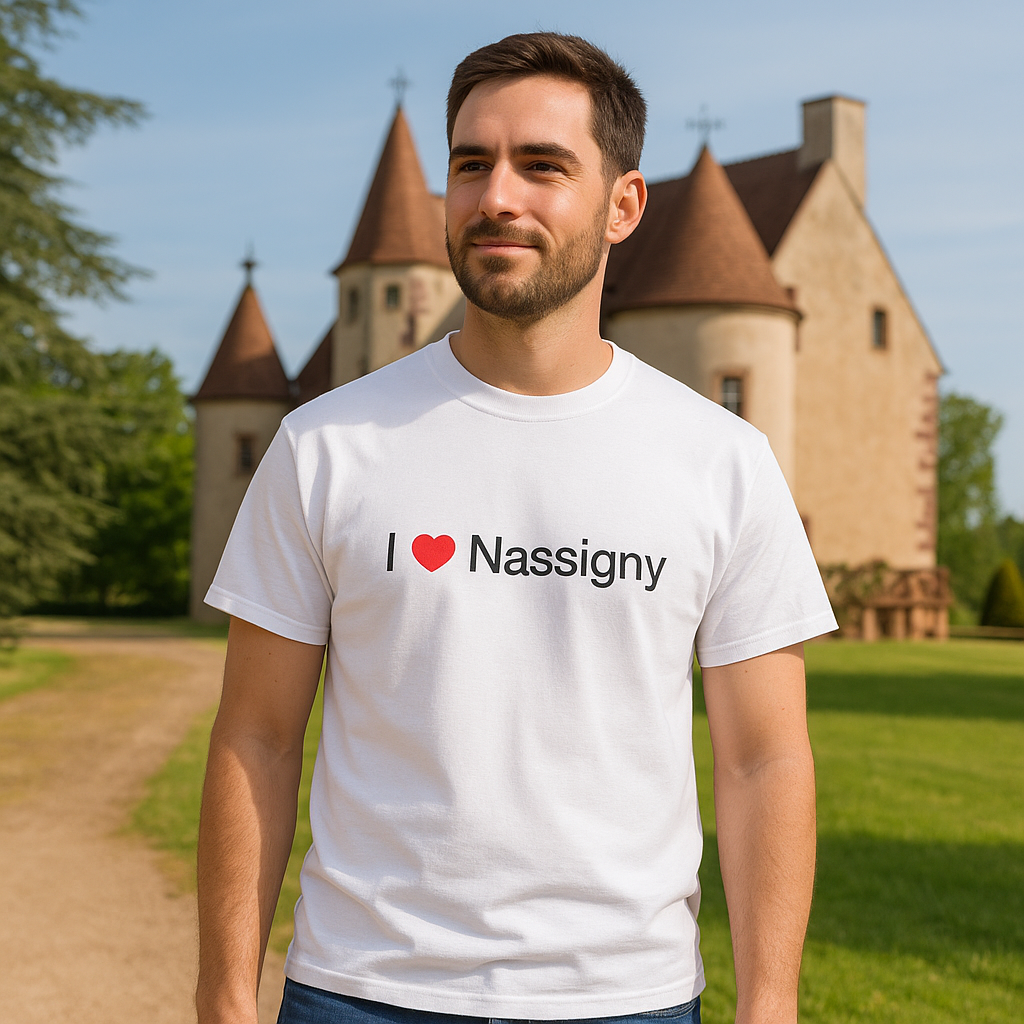 T-shirt I love nassigny