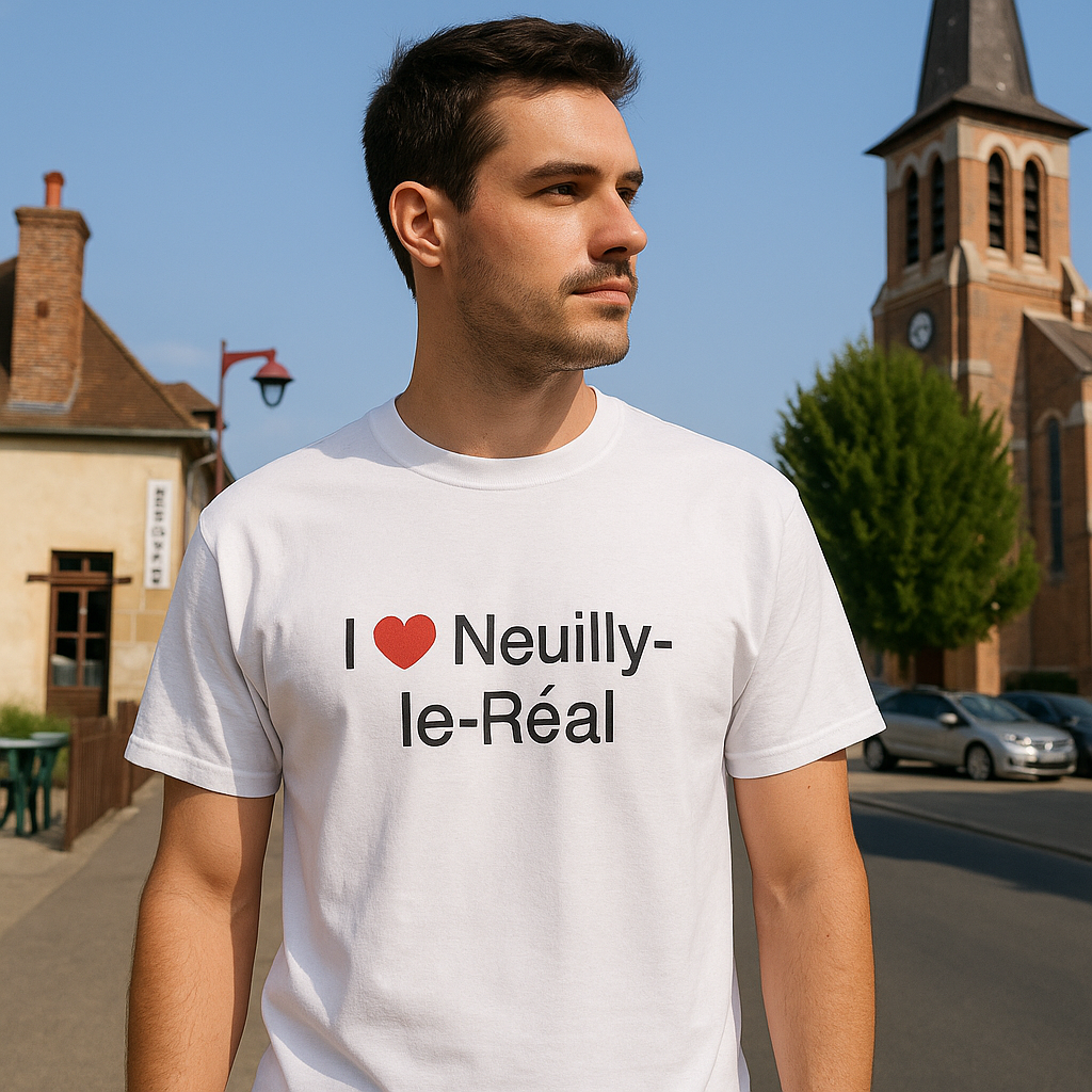 T-shirt I love neuilly-le-réal