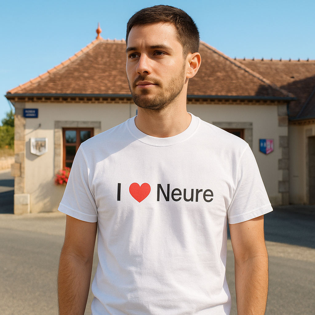 T-shirt I love neure
