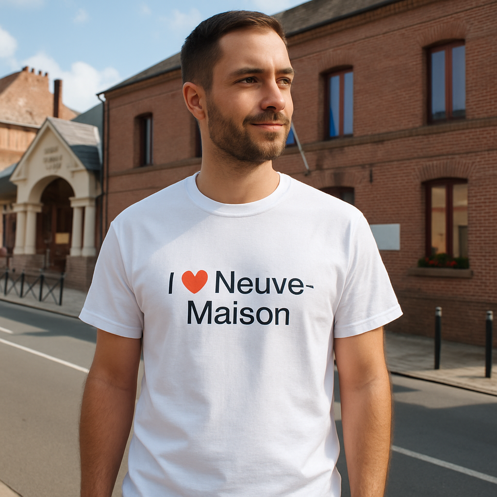 T-shirt I love neuve-maison