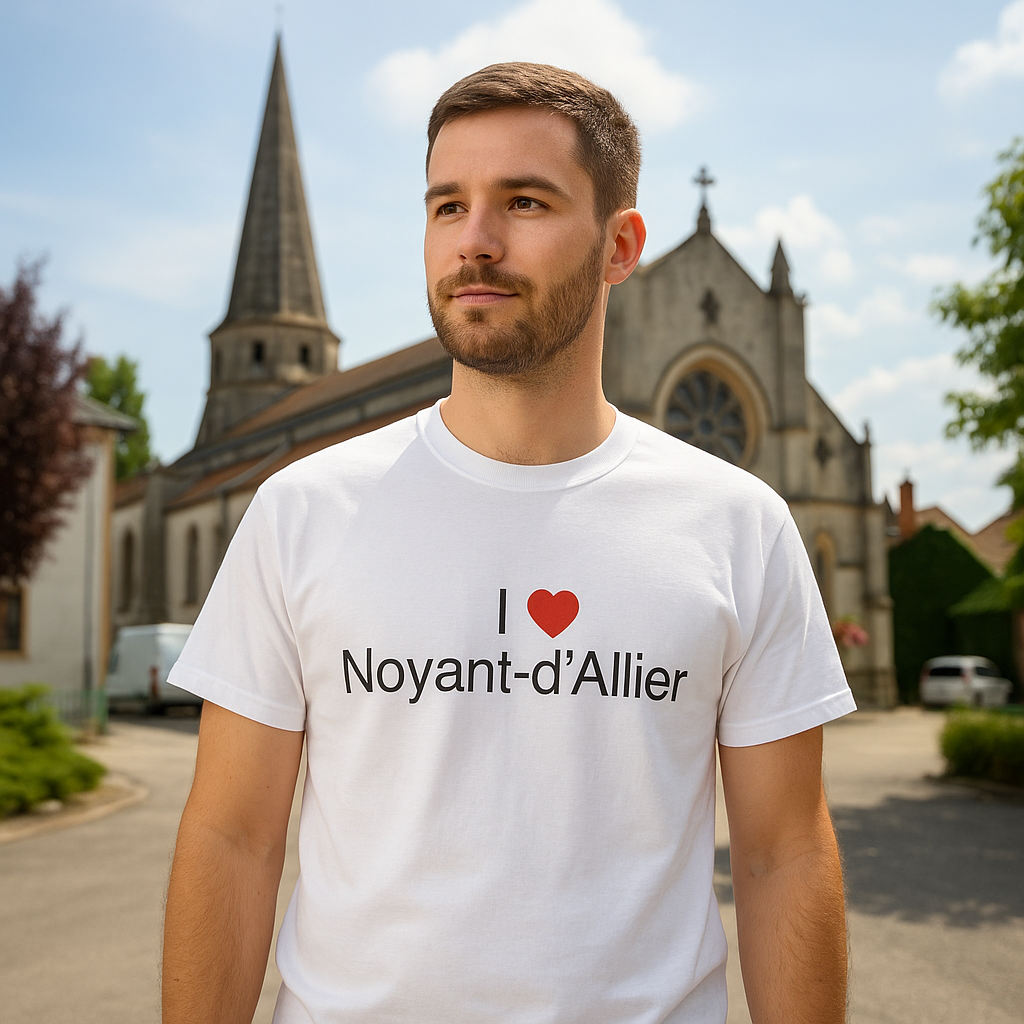 T-shirt I love noyant-d'allier