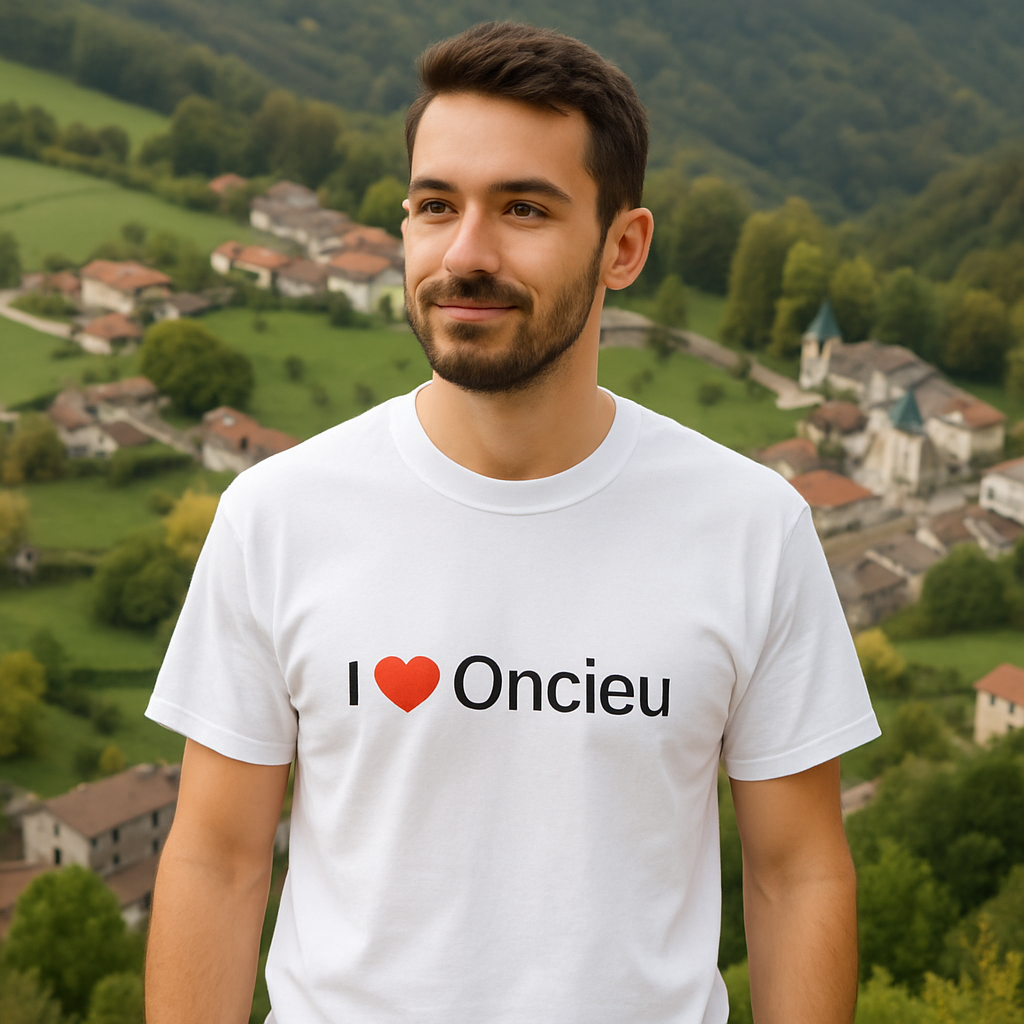 T-shirt I love oncieu