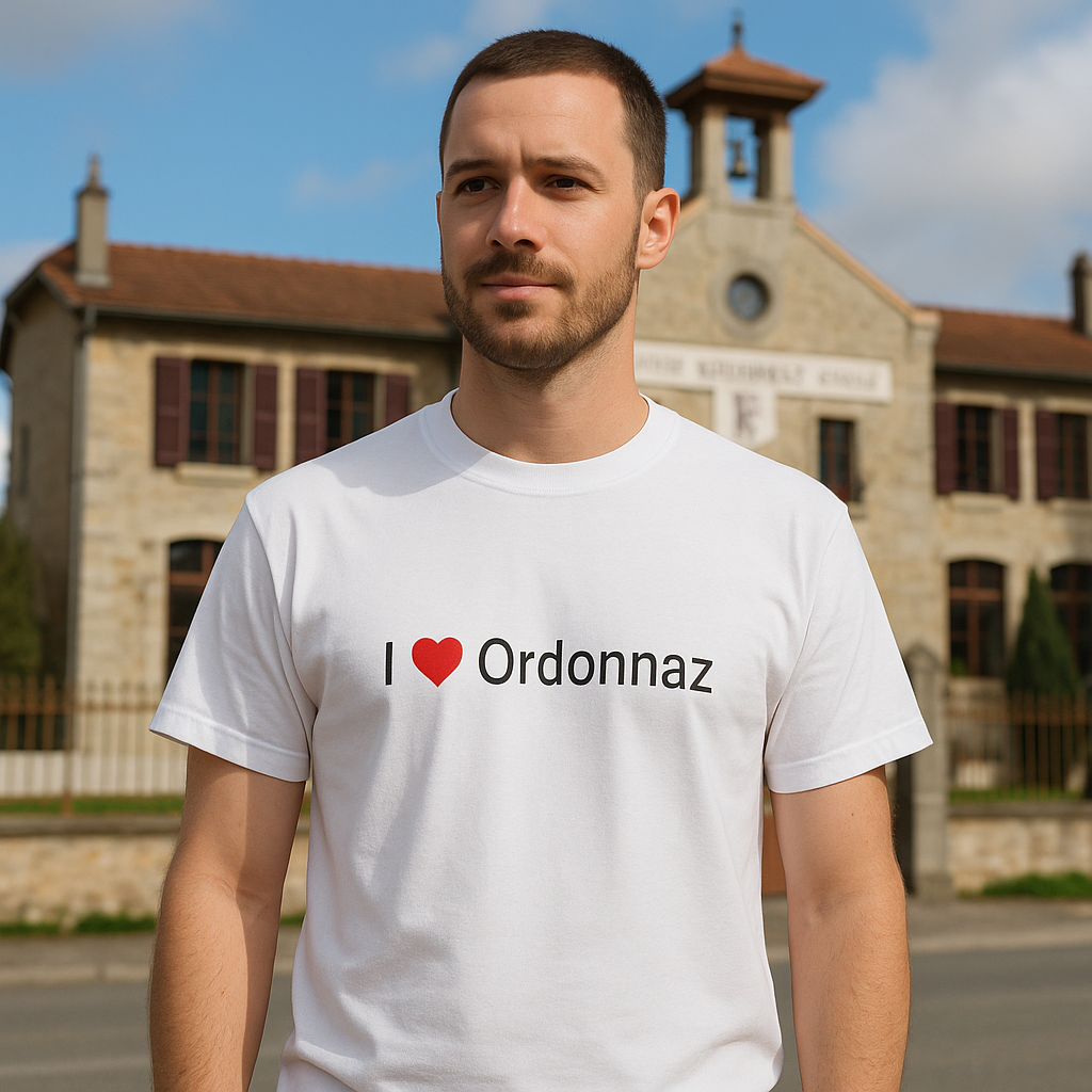 T-shirt I love ordonnaz