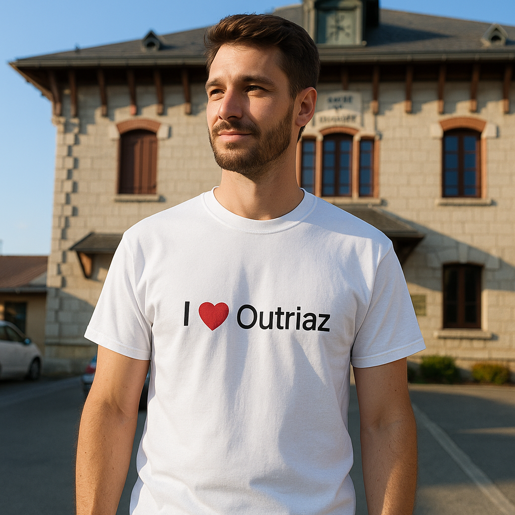 T-shirt I love outriaz