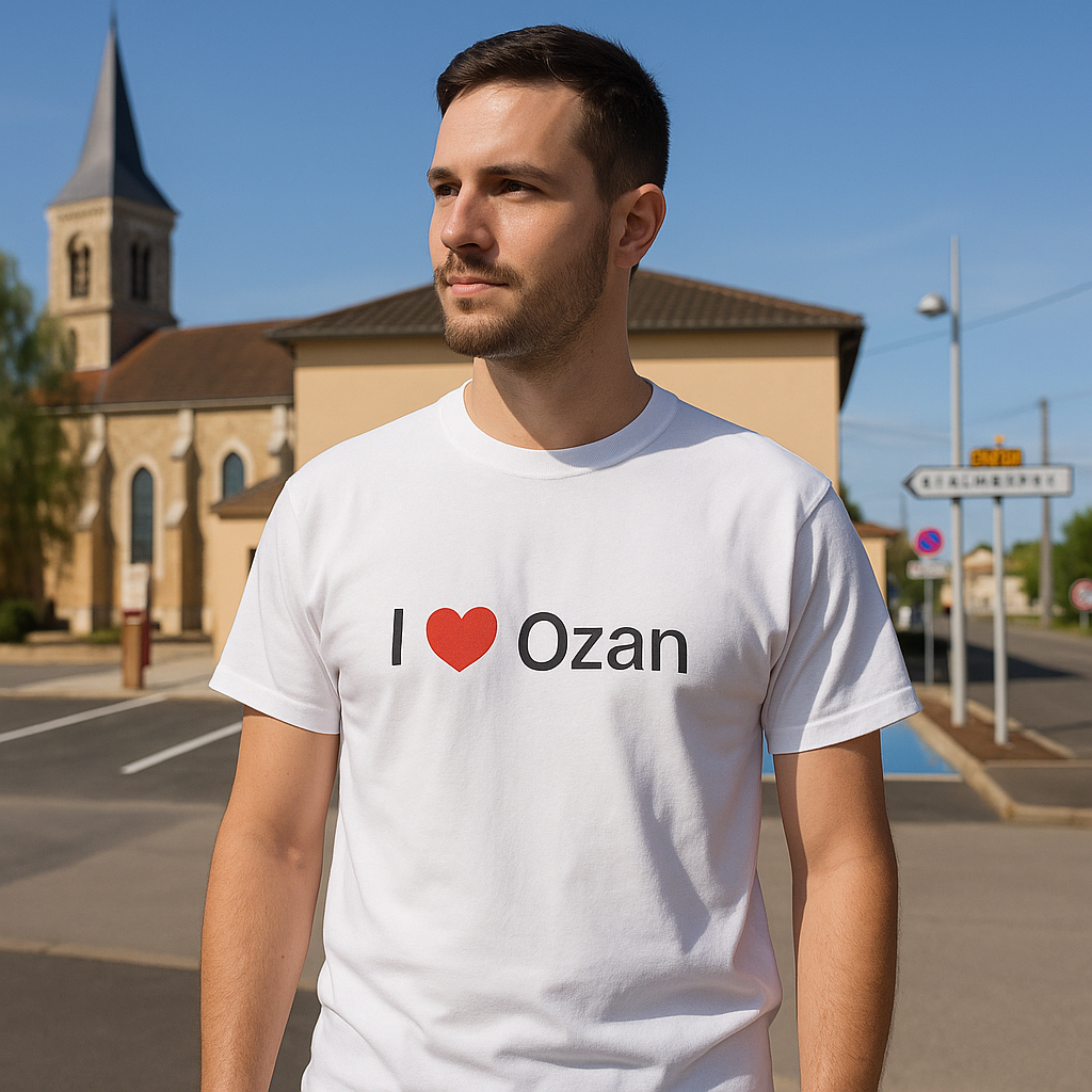 T-shirt I love ozan