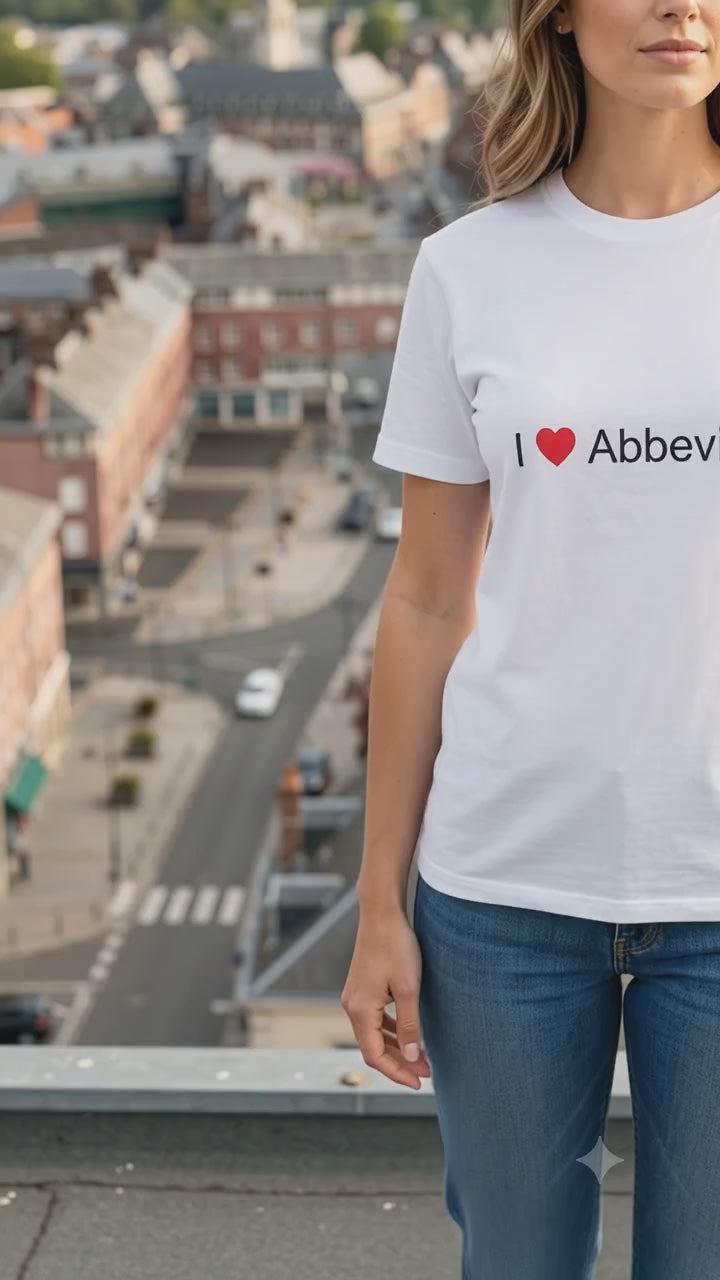 T-shirt I love abbeville