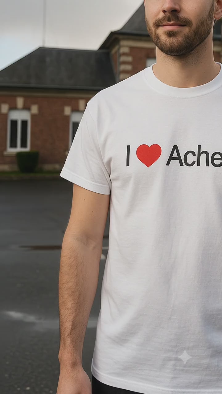 T-shirt I love achery