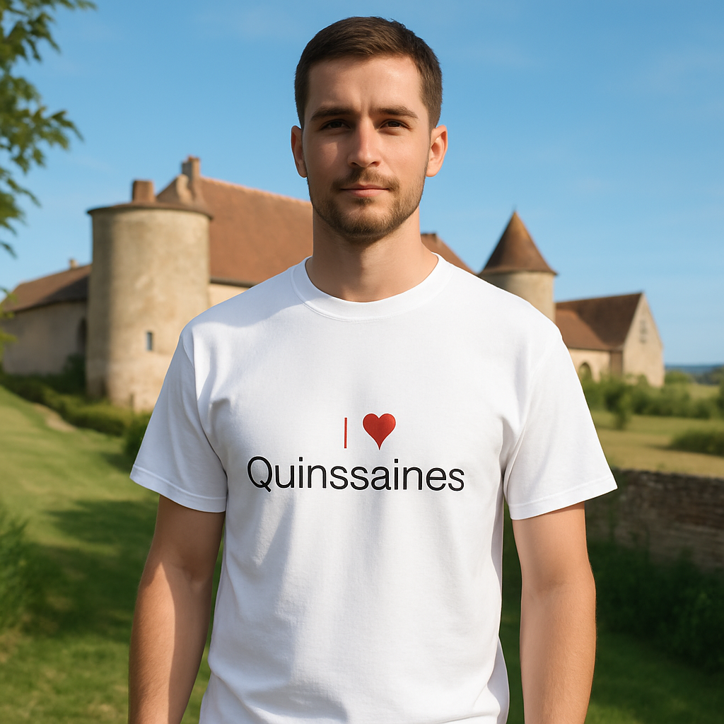 T-shirt I love quinssaines
