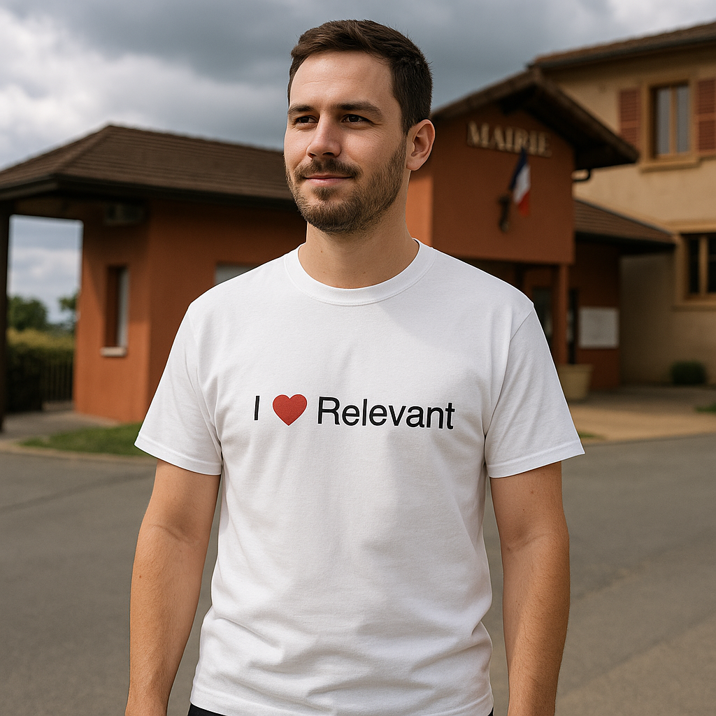 T-shirt I love relevant