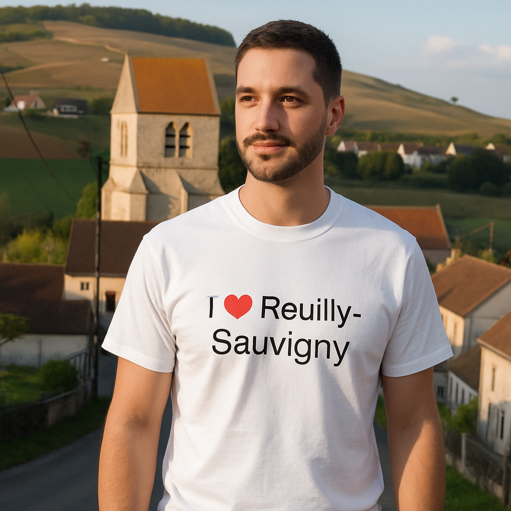 T-shirt I love reuilly-sauvigny