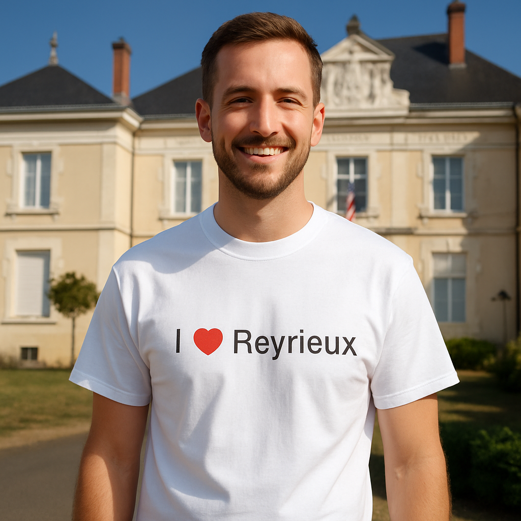 T-shirt I love reyrieux