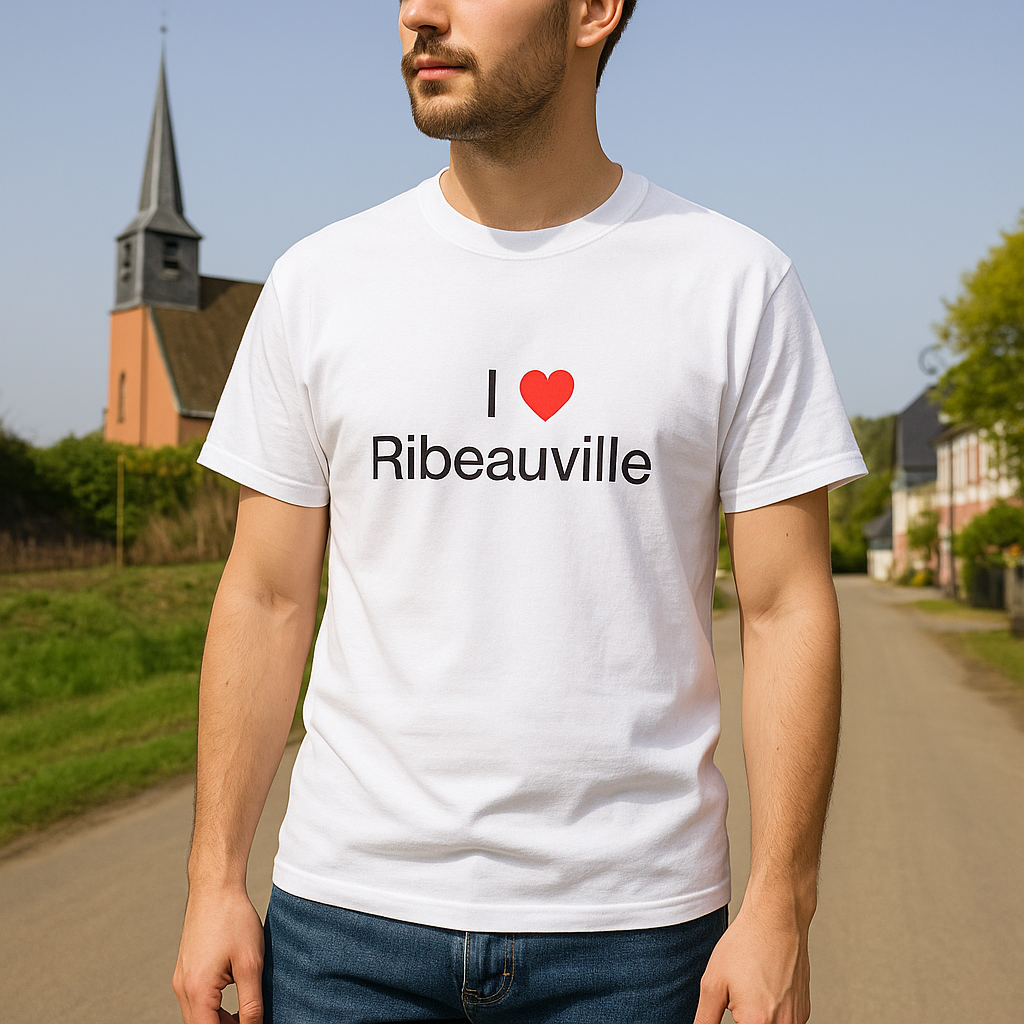 T-shirt I love ribeauville