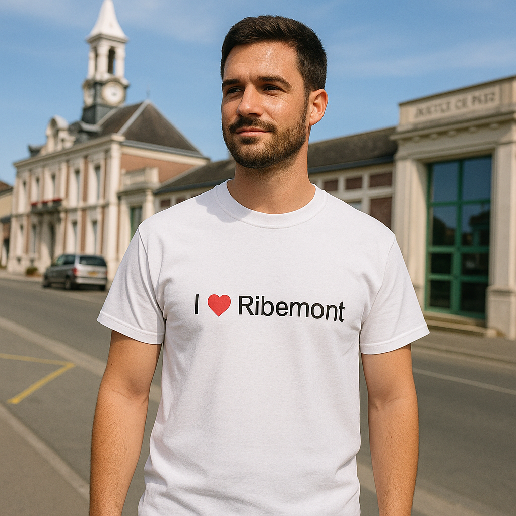 T-shirt I love ribemont