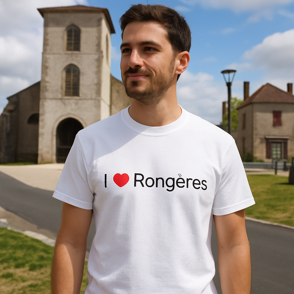 T-shirt I love rongères