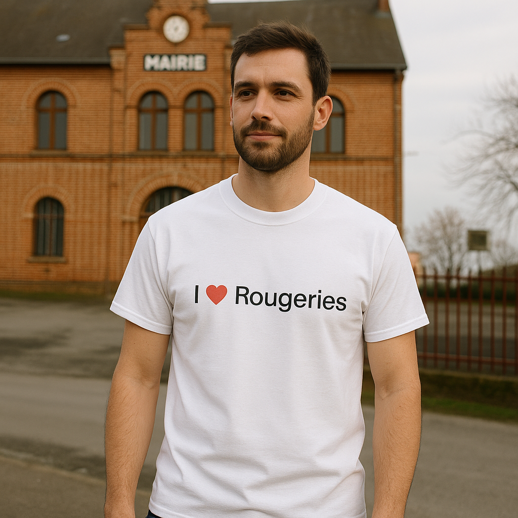 T-shirt I love rougeries
