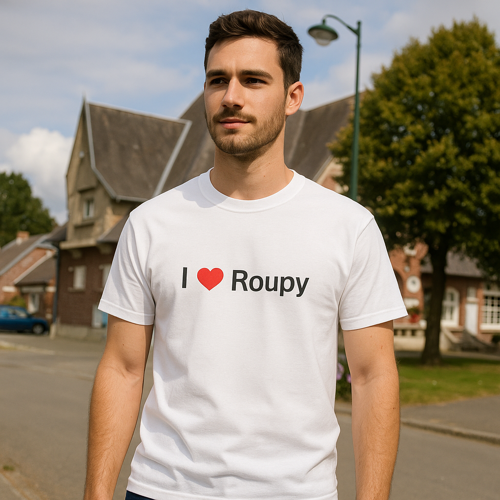 T-shirt I love roupy