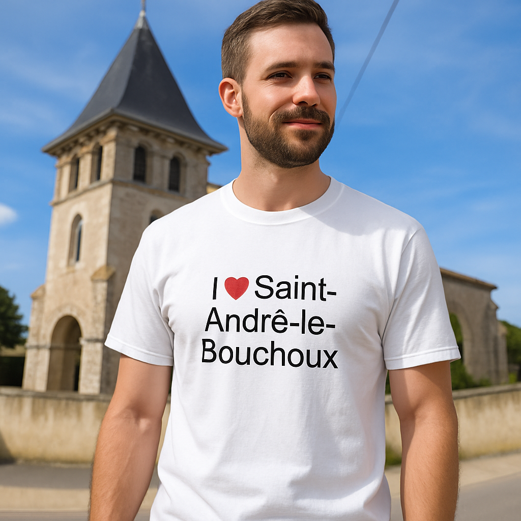 T-shirt I love saint-andré-le-bouchoux