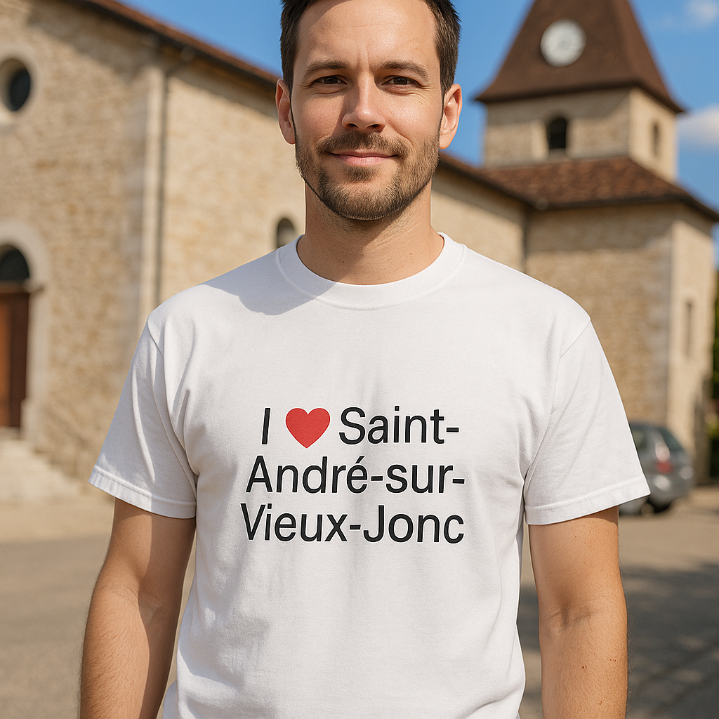 T-shirt I love saint-andré-sur-vieux-jonc