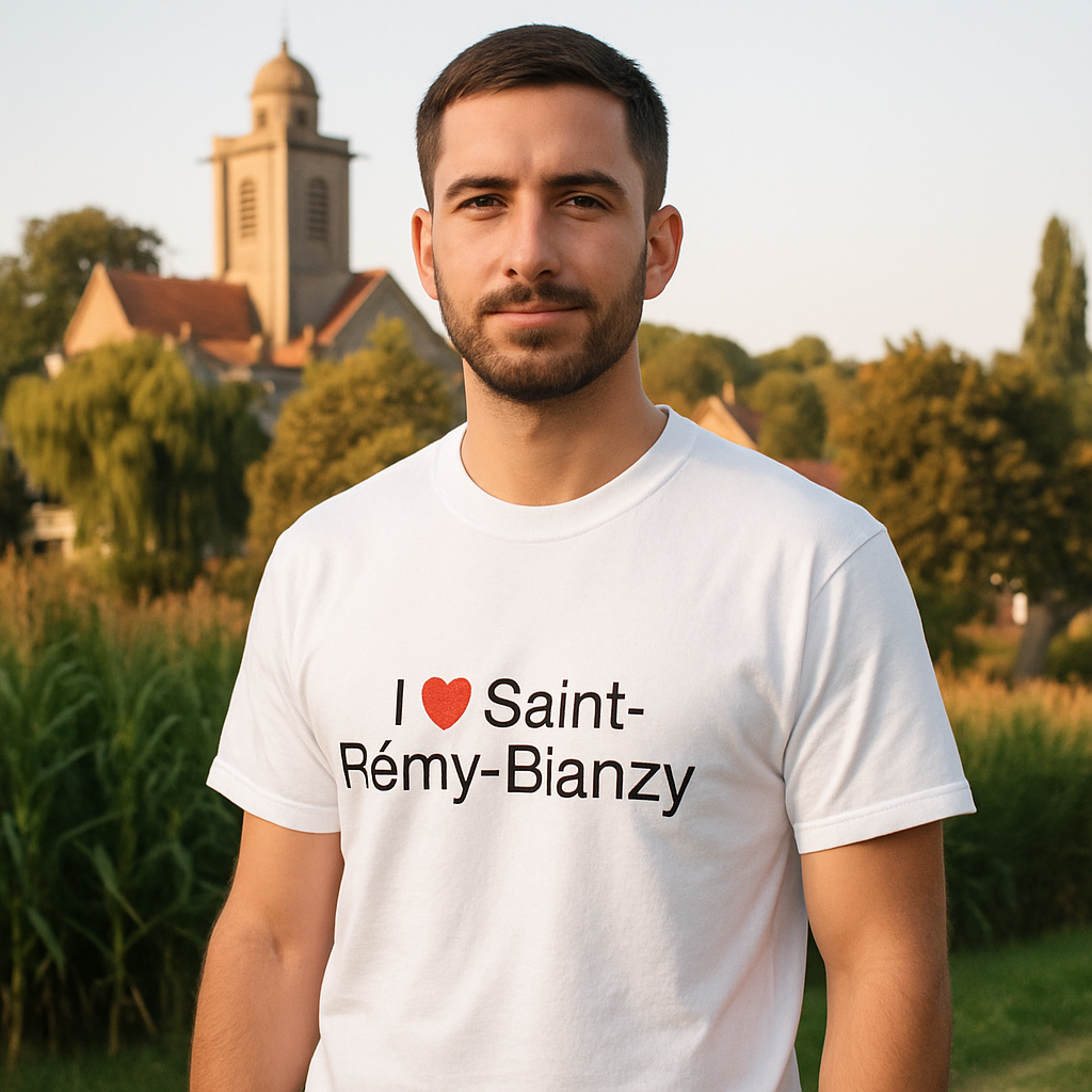 T-shirt I love saint-rémy-blanzy