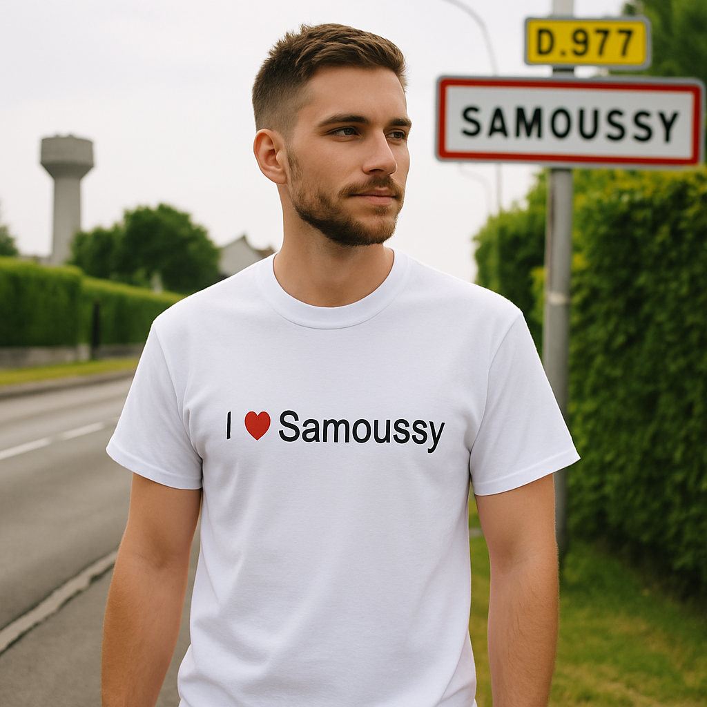 T-shirt I love samoussy