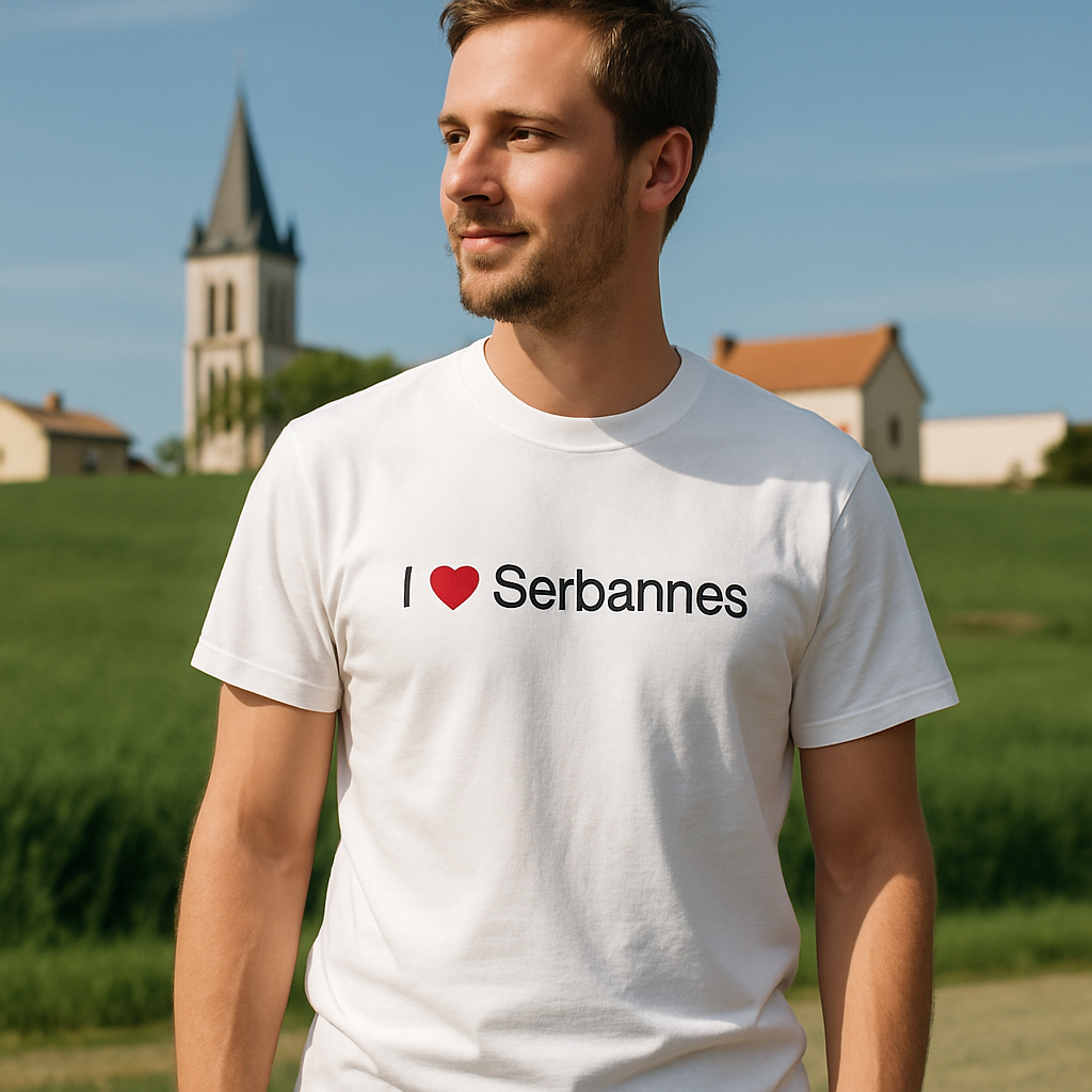 T-shirt I love serbannes