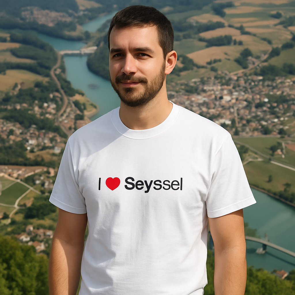 T-shirt I love seyssel