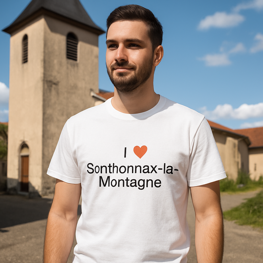 T-shirt I love sonthonnax-la-montagne