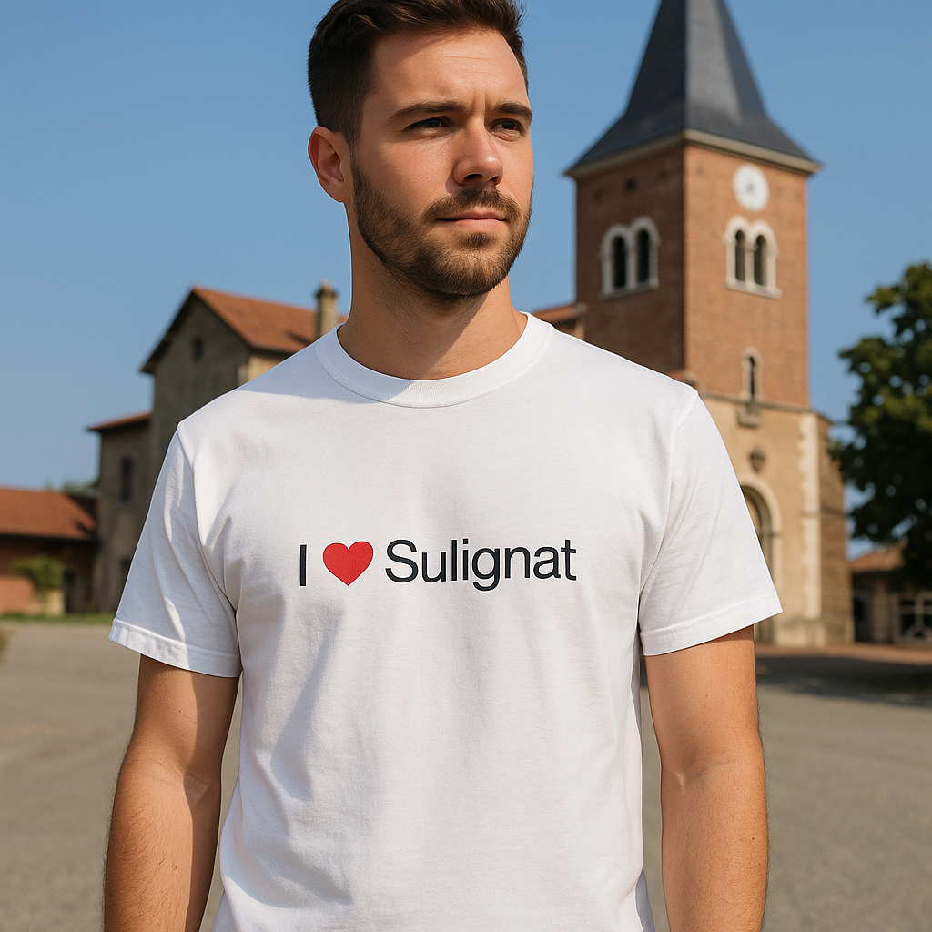 T-shirt I love sulignat