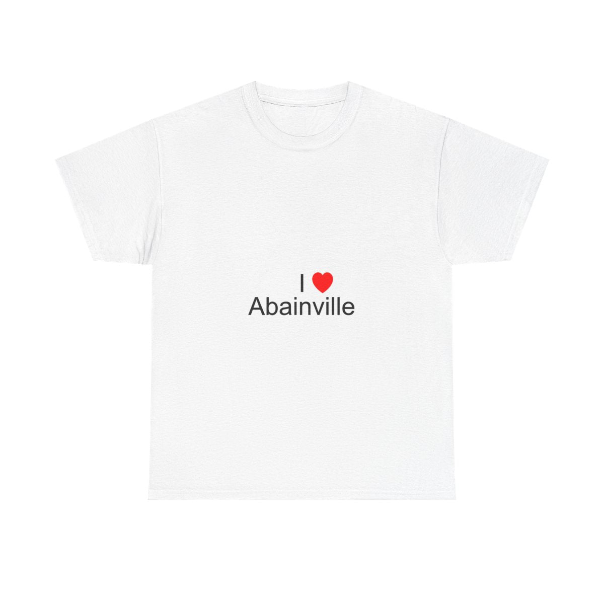 T-shirt I love abainville