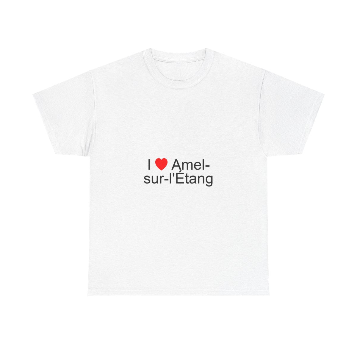 T-shirt I love amel-sur-l'étang