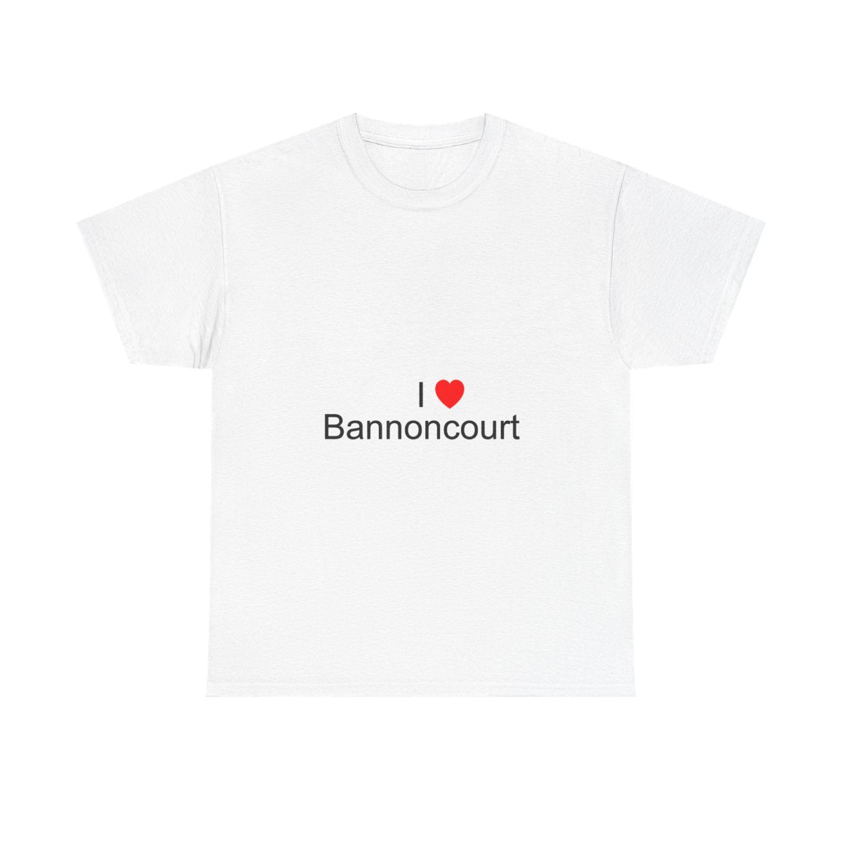 T-shirt I love bannoncourt