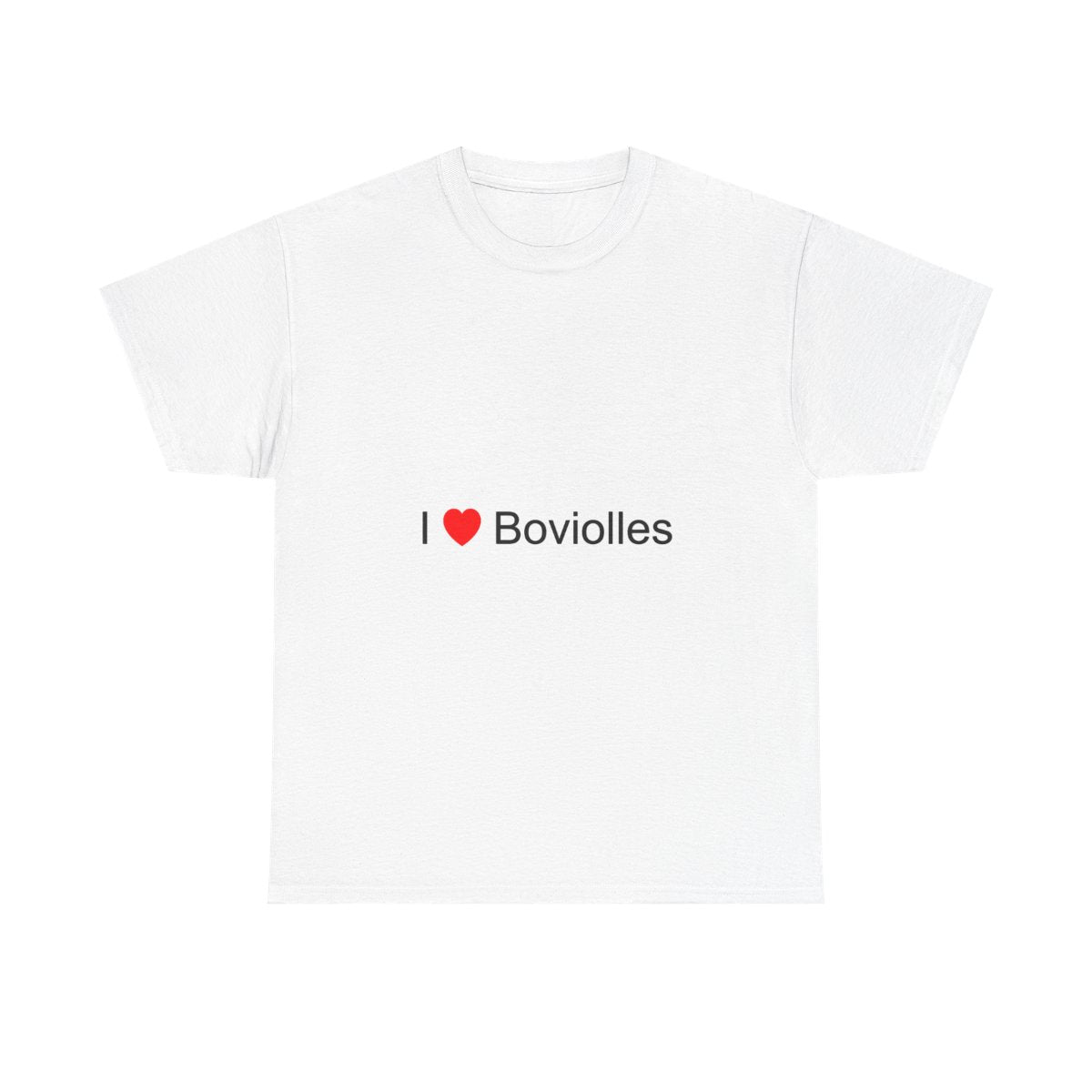 T-shirt I love boviolles