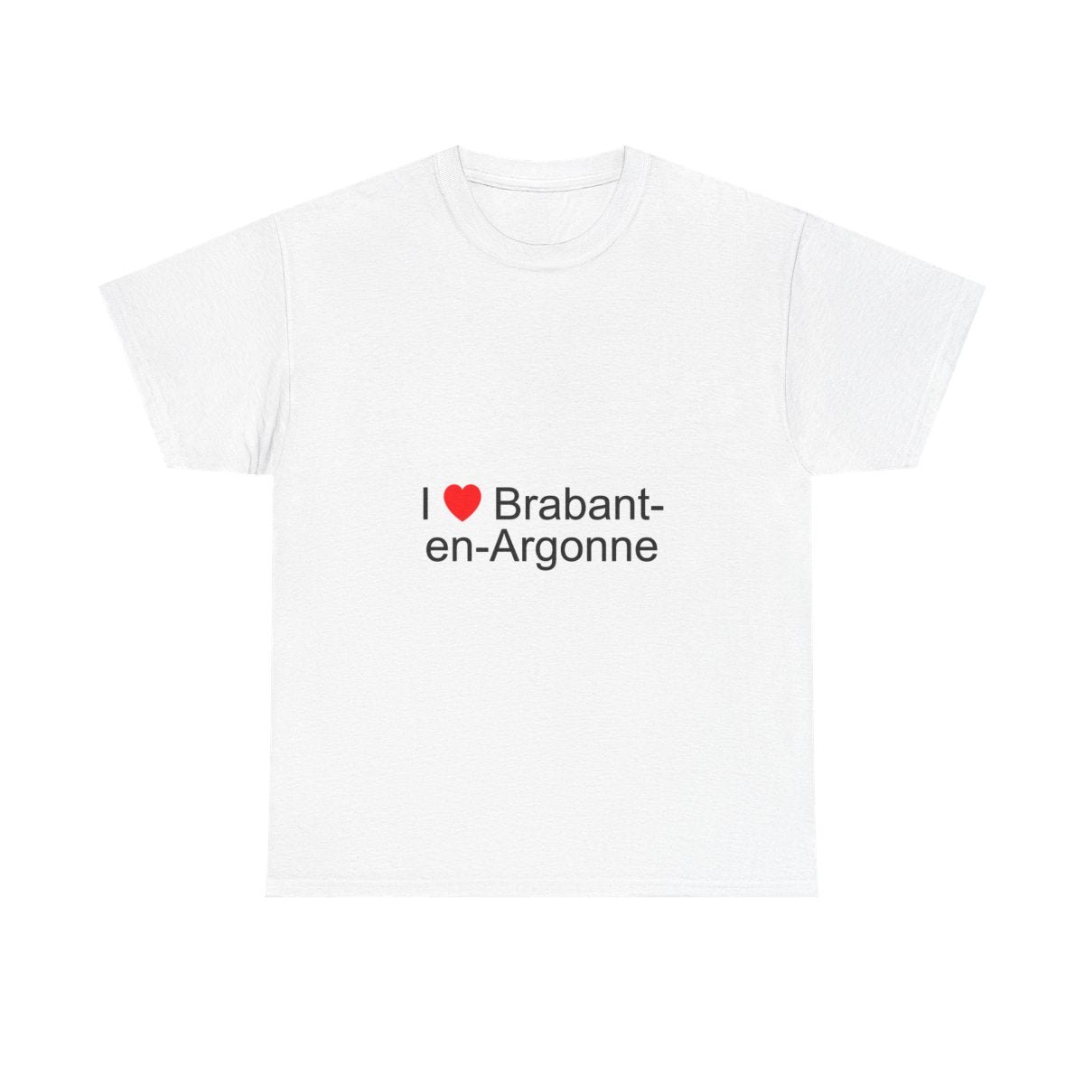 T-shirt I love brabant-en-argonne