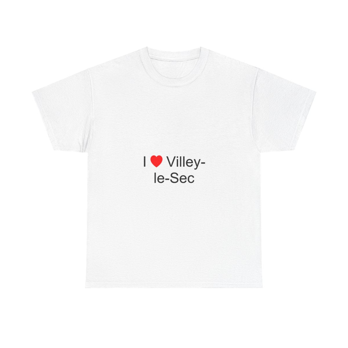 T-shirt I love villey-le-sec