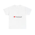 T-shirt I love Vroncourt